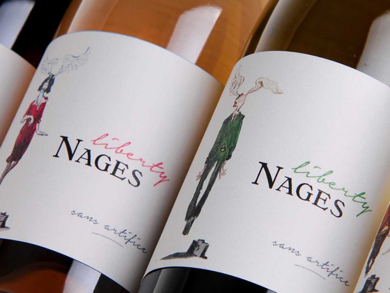 Liberty Nages - Château de Nages : Vin de France rouge