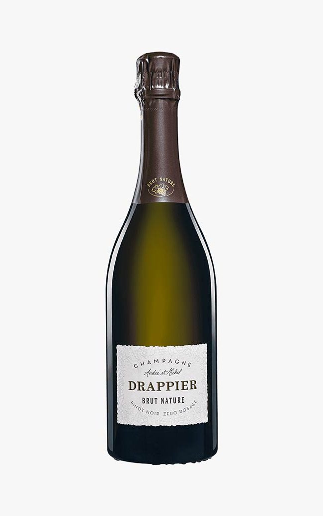 Champagne Drappier Brut Nature zéro dosage sans soufre - Pinot noir