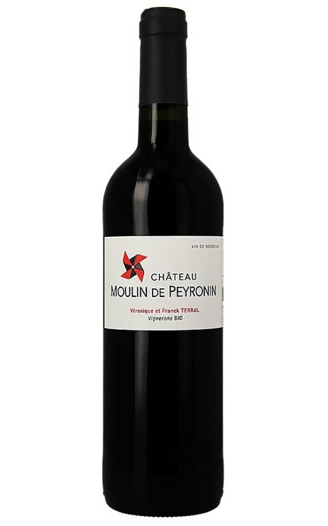 Château Moulin de Peyronin - Bordeaux rouge à la cave d'Anglet